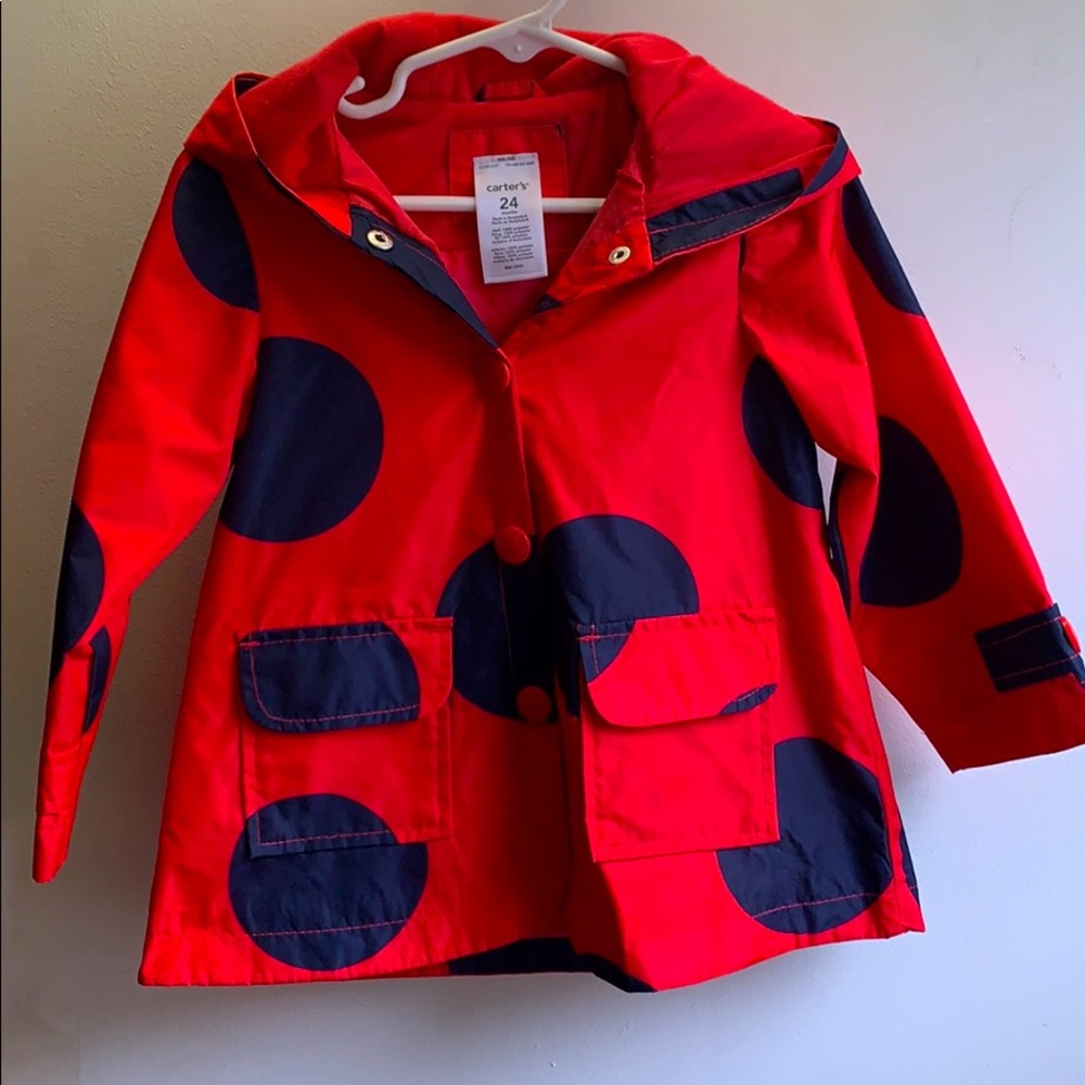 Carter’s Ladybug raincoat
